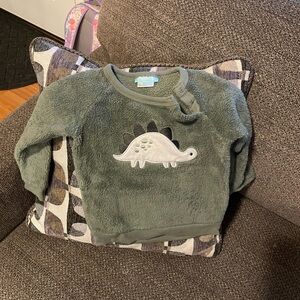 Dino fleece sweatshirt